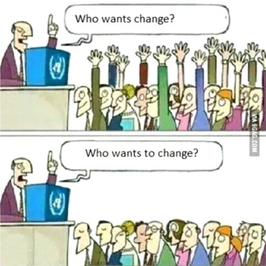 who wants change